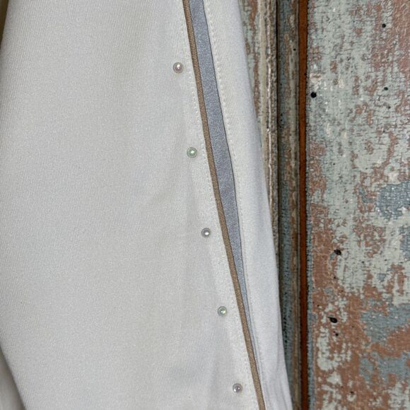 Izod Golf XFG Women's Jacket Coat Size L Large Ivory Retro Vibe Cool - Picture 3 of 16